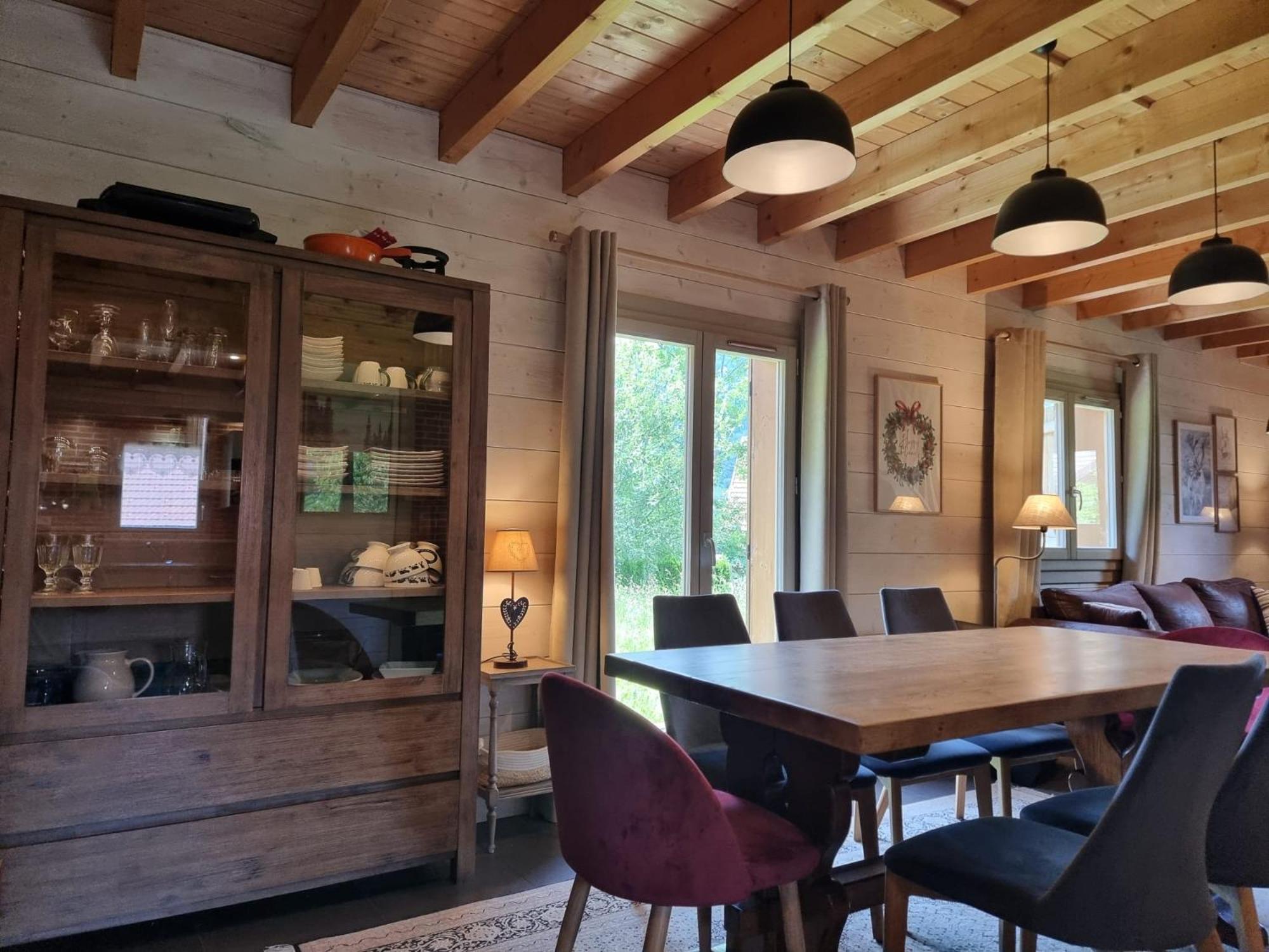 Le Chalet Du Pere Michel, Jacuzzi, Sauna, Jardin La Bresse Exteriér fotografie