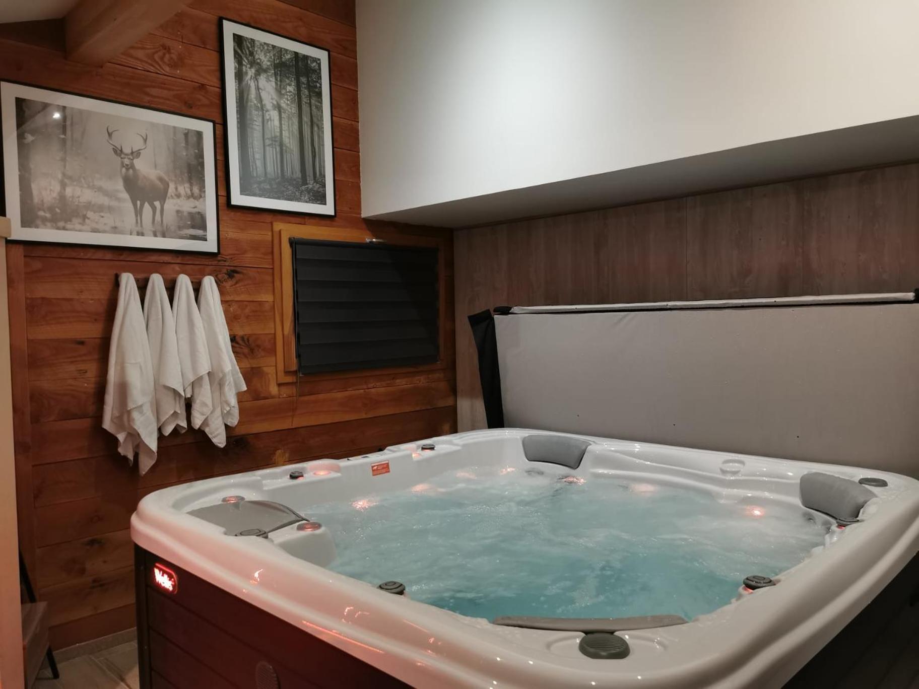 Le Chalet Du Pere Michel, Jacuzzi, Sauna, Jardin La Bresse Exteriér fotografie