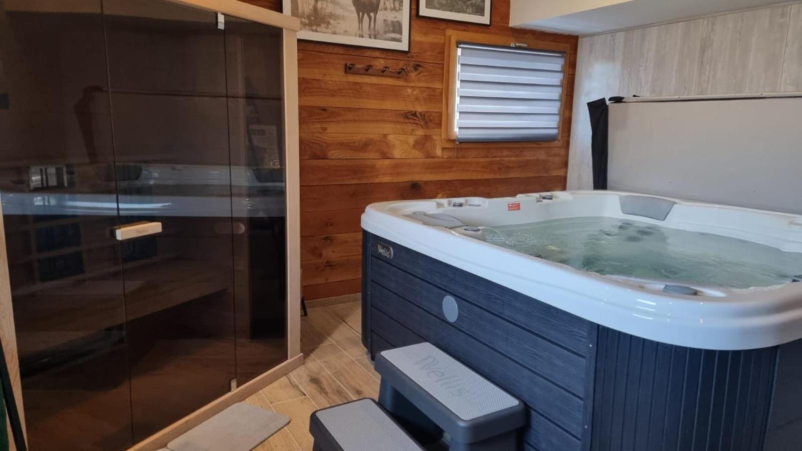 Le Chalet Du Pere Michel, Jacuzzi, Sauna, Jardin La Bresse Exteriér fotografie